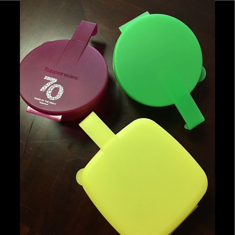 Tupperware containers